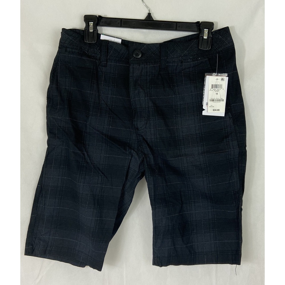 NWT Univibe Boys Lifestyle And Fashion Shorts Size 18 Black Shorts $34 Tag